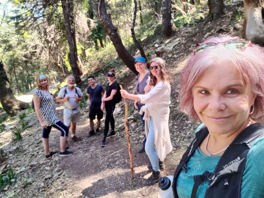 Group photo of hike