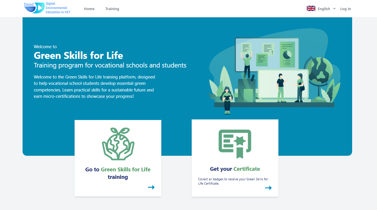 Green Skills for Life Learning Platform