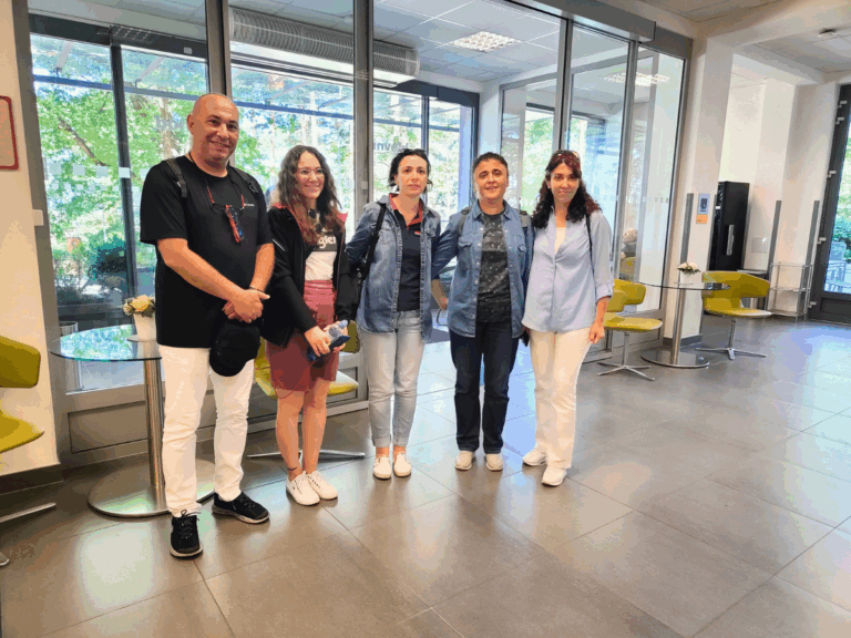 Teachers from across Europe coming together to connect, learn, and share experiences during a previous mobility project.